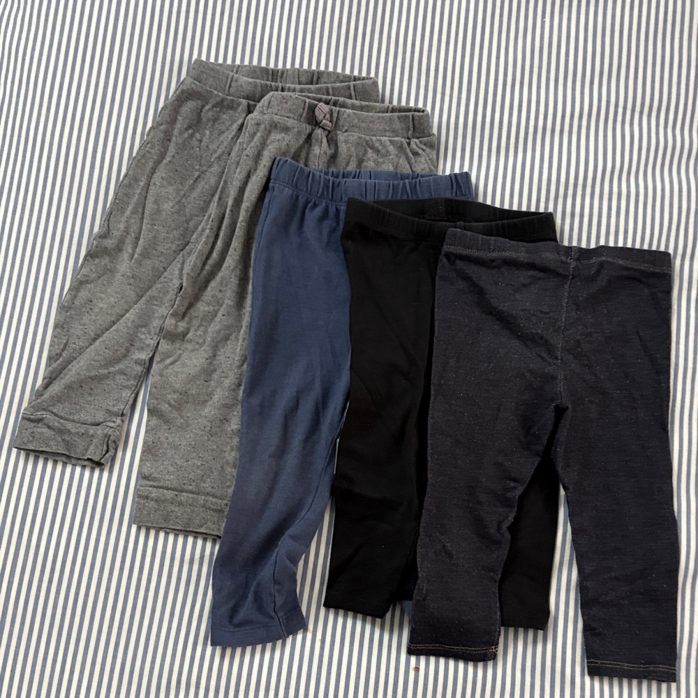 5 Pairs of Toddler Leggings